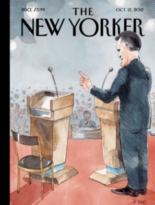New Yorker Romney vs. Empty Chair