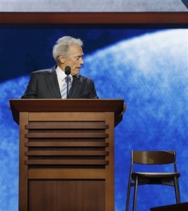 clint eastwood obama empty chair