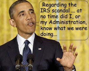 Obama IRS Scandal Didn't Know