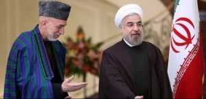 Afghanistan Iran Karzai Rouhani