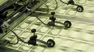 quantitative easing printing money