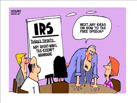IRS Silecing Conservatives