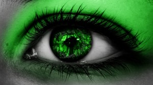 envy green eye